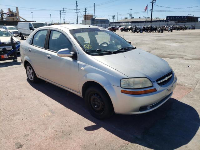 KL1TD52655B321471 - 2005 CHEVROLET AVEO BASE Gümüş foto 1