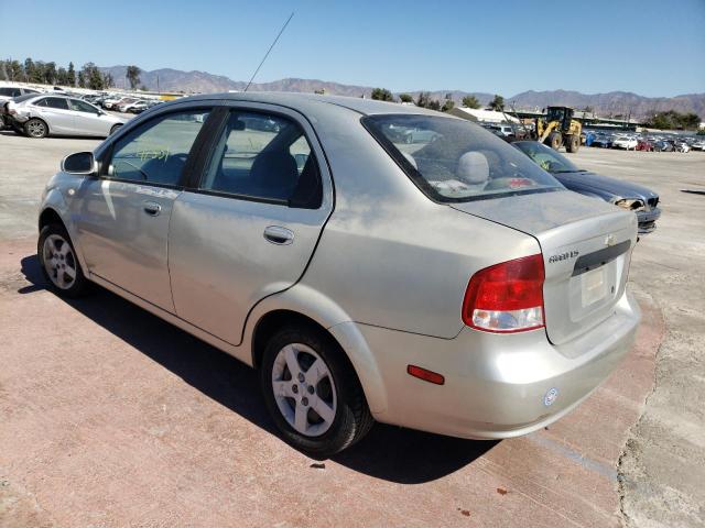KL1TD52655B321471 - 2005 CHEVROLET AVEO BASE Gümüş foto 3
