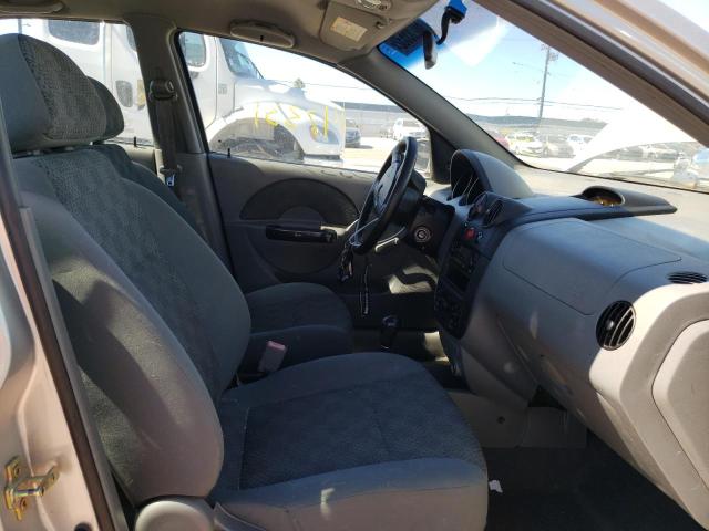 KL1TD52655B321471 - 2005 CHEVROLET AVEO BASE Gümüş foto 5