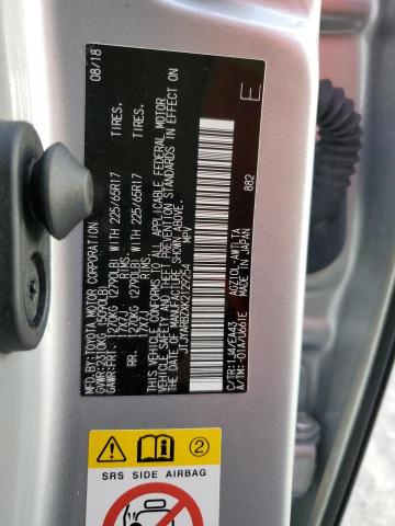 JTJYARBZXK2129254 - 2019 LEXUS NX 300 BAS 银色 照片 10