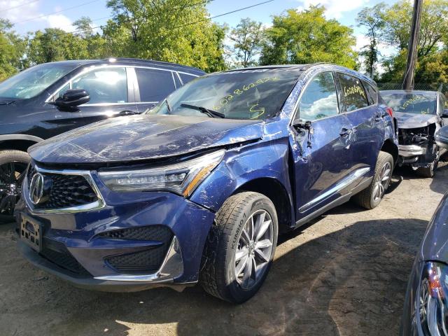 5J8TC2H58LL029198 - 2020 ACURA RDX TECHNO BLUE photo 2