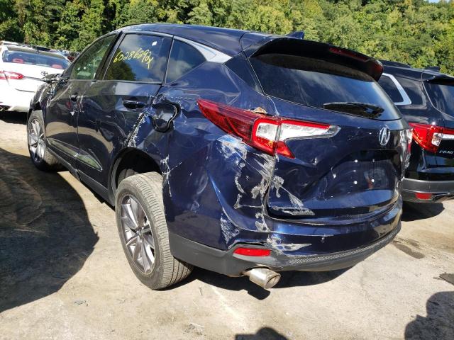 5J8TC2H58LL029198 - 2020 ACURA RDX TECHNO BLUE photo 3