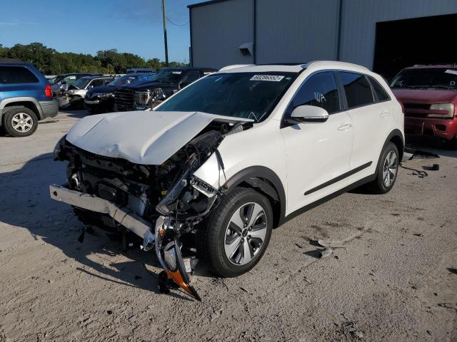 KNDCE3LC0K5292499 - 2019 KIA NIRO TOURI WHITE photo 2