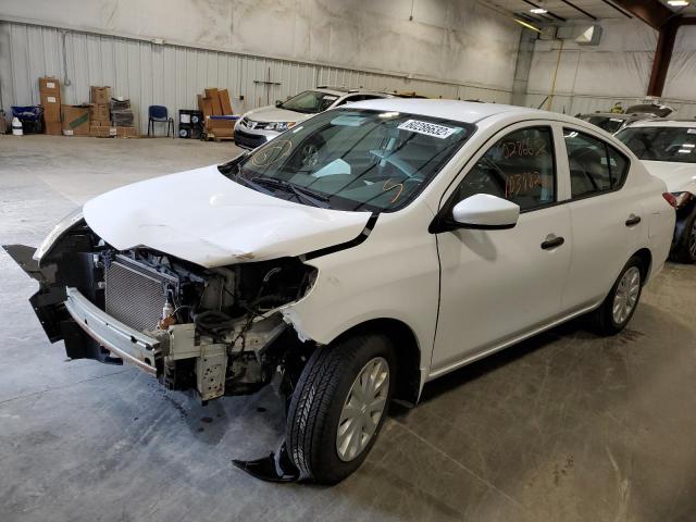 3N1CN7AP3GL911779 - 2016 NISSAN VERSA S WHITE photo 2