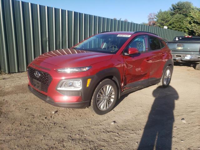 KM8K22AA2LU480749 - 2020 HYUNDAI KONA SEL RED photo 2