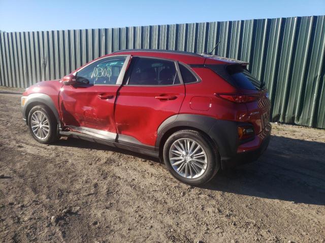 KM8K22AA2LU480749 - 2020 HYUNDAI KONA SEL RED photo 3