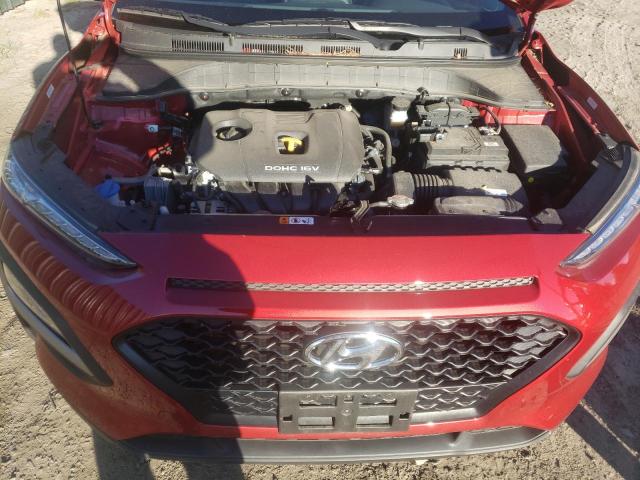 KM8K22AA2LU480749 - 2020 HYUNDAI KONA SEL RED photo 7