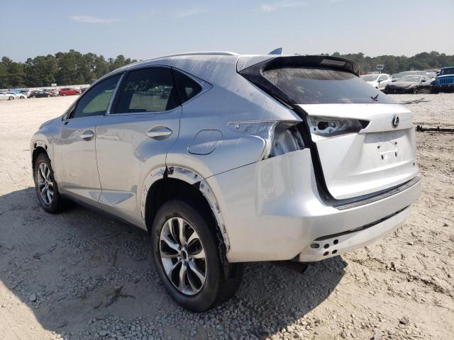 JTJYARBZXK2149603 - 2019 LEXUS NX 300 BAS SILVER photo 3