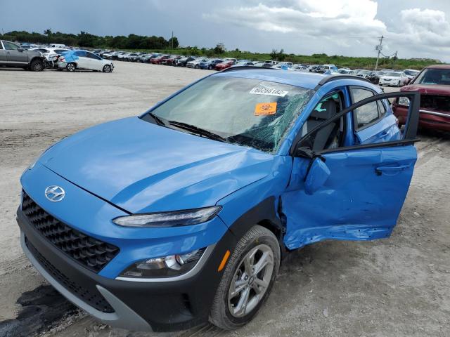 KM8K62AB8NU772552 - 2022 HYUNDAI KONA SEL BLUE photo 2