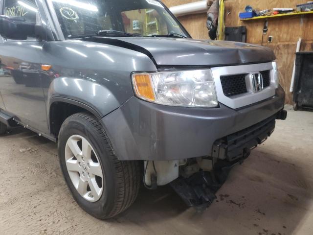 5J6YH28709L005200 - 2009 HONDA ELEMENT EX GRAY photo 9