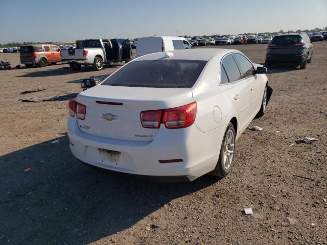 1G11C5SL8FU100857 - 2015 CHEVROLET MALIBU 1LT WHITE photo 4