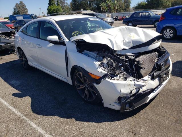 2HGFC2F80LH585285 - 2020 HONDA CIVIC SPOR WHITE photo 1