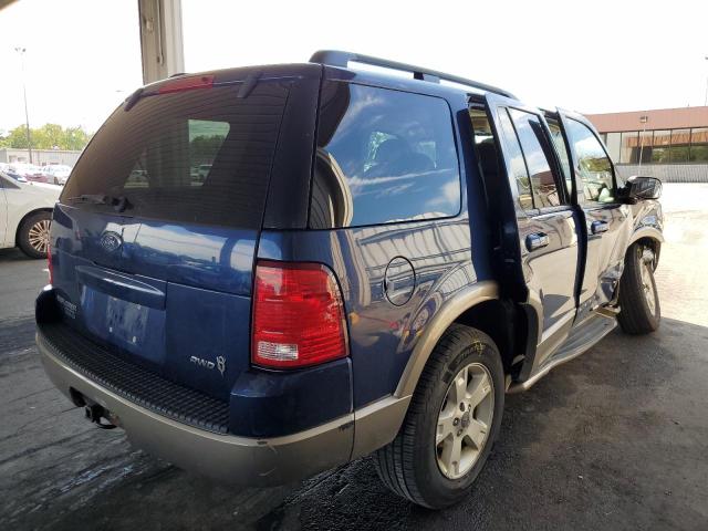 1FMZU84W34ZA09183 - 2004 FORD EXPLORER E BLUE photo 4