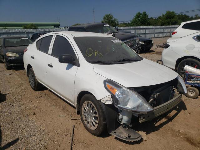 3N1CN7AP0FL835453 - 2015 NISSAN VERSA S WHITE photo 1