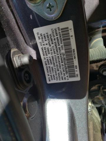 19XFB2F92FE067107 - 2015 HONDA CIVIC EXL Boz foto 10