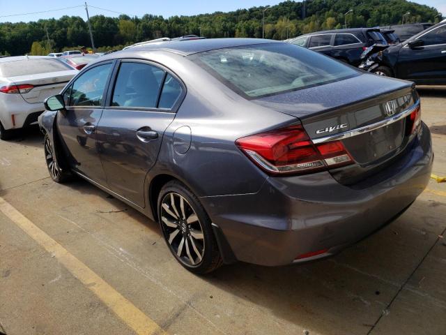 19XFB2F92FE067107 - 2015 HONDA CIVIC EXL Boz foto 3