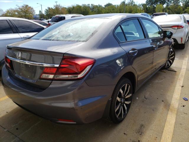 19XFB2F92FE067107 - 2015 HONDA CIVIC EXL Boz foto 4