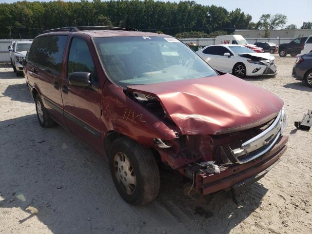 1GNDX03E41D148058 - 2001 CHEVROLET VENTURE BURGUNDY photo 1