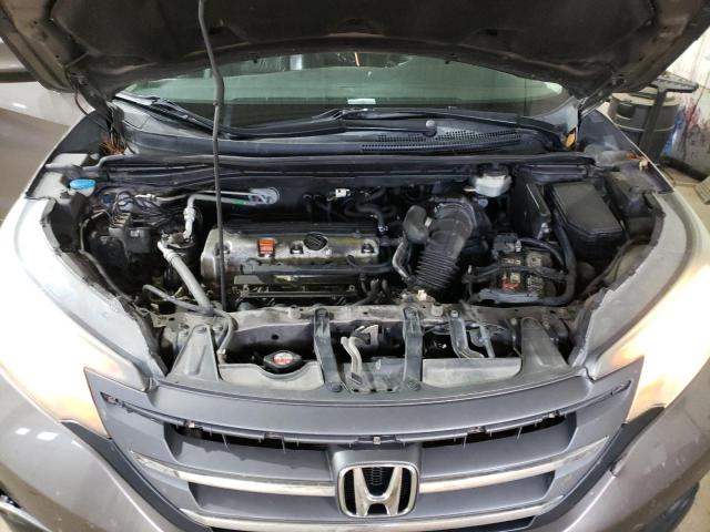 5J6RM4H78CL042322 - 2012 HONDA CR-V EXL SILVER photo 7