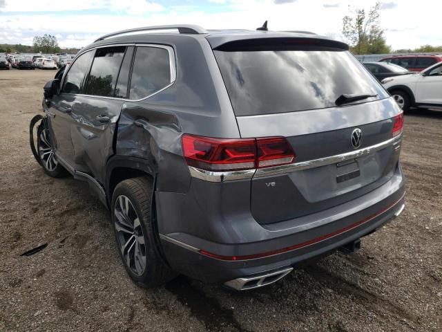 1V2FR2CA1MC553825 - 2021 VOLKSWAGEN ATLAS SEL Boz foto 3