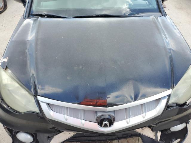 5J8TB18287A024250 - 2007 ACURA RDX BLACK photo 7