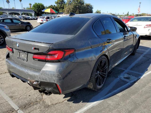 WBS83CH06NCH65232 - 2022 BMW M5 CHARCOAL photo 4