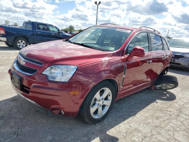 3GNAL3EK0FS525463 - 2015 CHEVROLET CAPTIVA LT RED photo 2