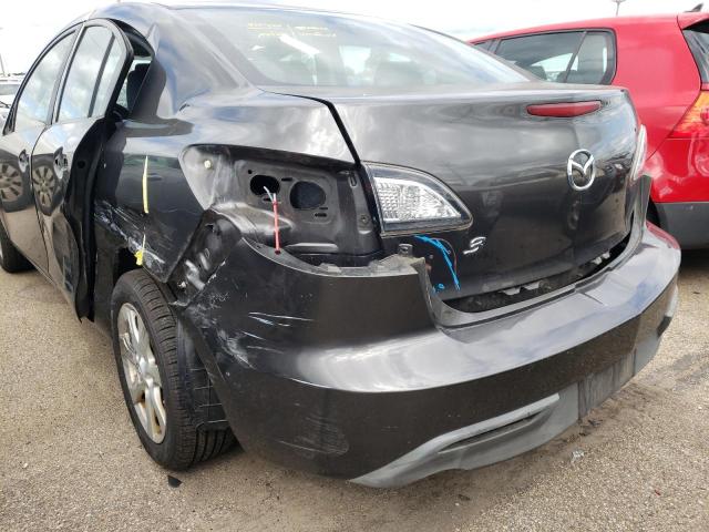 JM1BL1VF0B1467452 - 2011 MAZDA 3 I GRAY photo 9