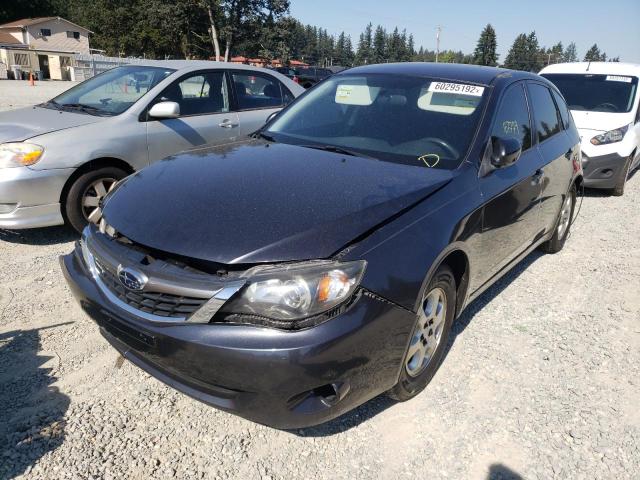 JF1GH61699G823212 - 2009 SUBARU IMPREZA 2. BLACK photo 2