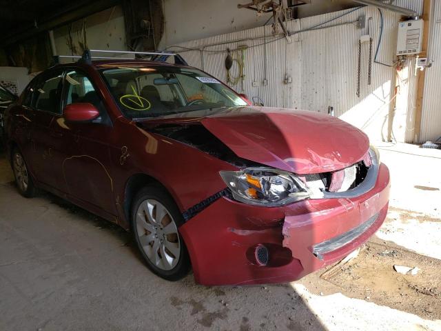 JF1GE6A65BH521053 - 2011 SUBARU IMPREZA 2. BURGUNDY photo 1