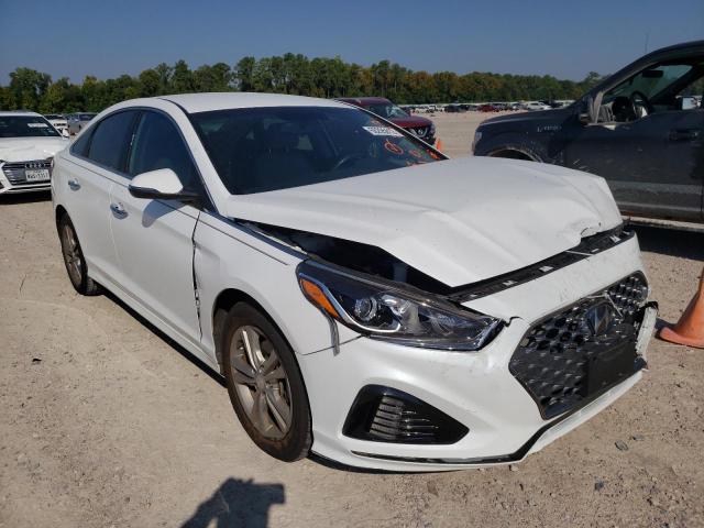 5NPE34AF8KH778799 - 2019 HYUNDAI SONATA LIM WHITE photo 1