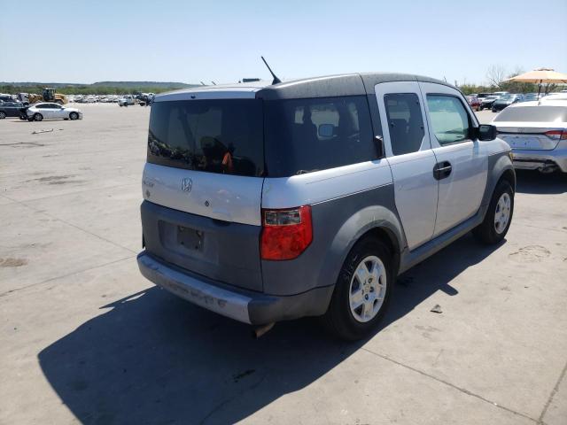 5J6YH18325L015969 - 2005 HONDA ELEMENT LX SILVER photo 4