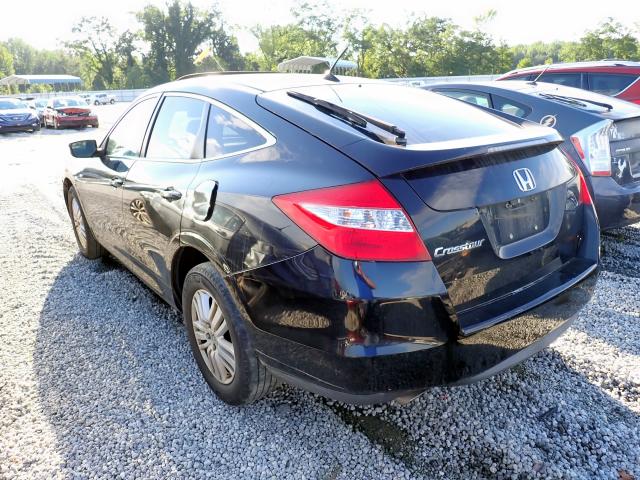 5J6TF3H53CL000276 - 2012 HONDA CROSSTOUR BLACK photo 3