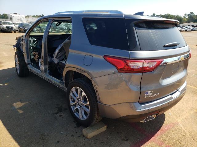 1GNERKKW8MJ151684 - 2021 CHEVROLET TRAVERSE P GRAY photo 10