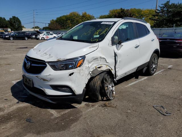 KL4CJ1SB0HB236723 - 2017 BUICK ENCORE SPO WHITE photo 2