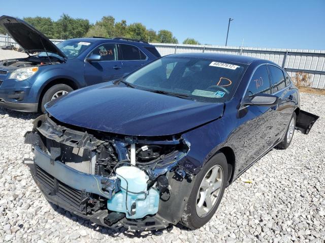 1G1ZB5ST4GF353153 - 2016 CHEVROLET MALIBU LS BLUE photo 2