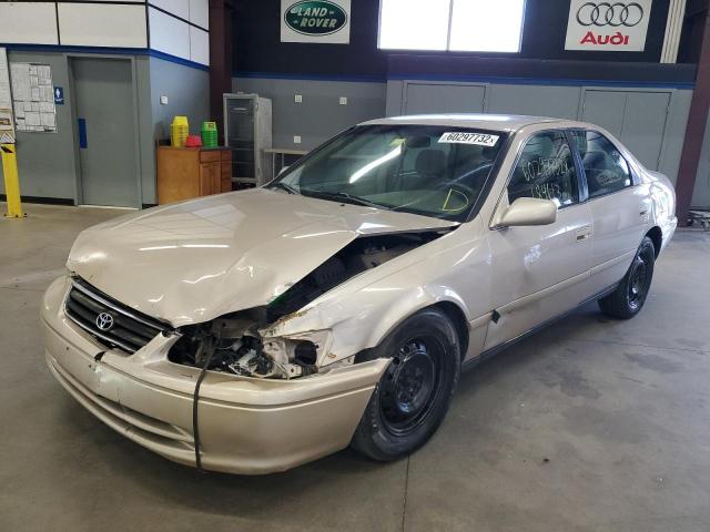 4T1BG22K01U062020 - 2001 TOYOTA CAMRY CE TAN photo 2