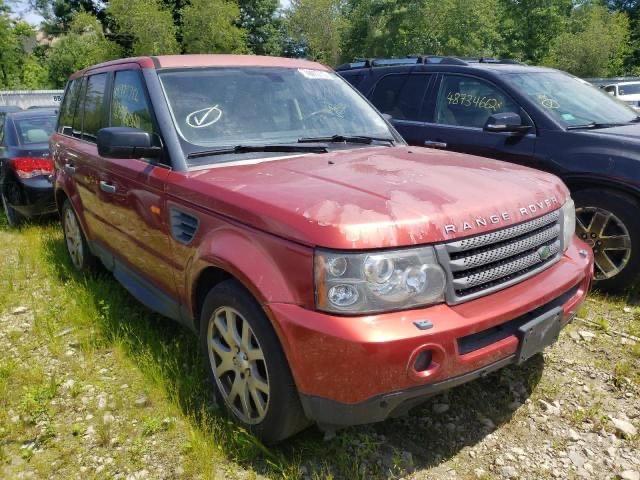 SALSK25458A168337 - 2008 LAND ROVER RANGE ROVE BURGUNDY photo 1