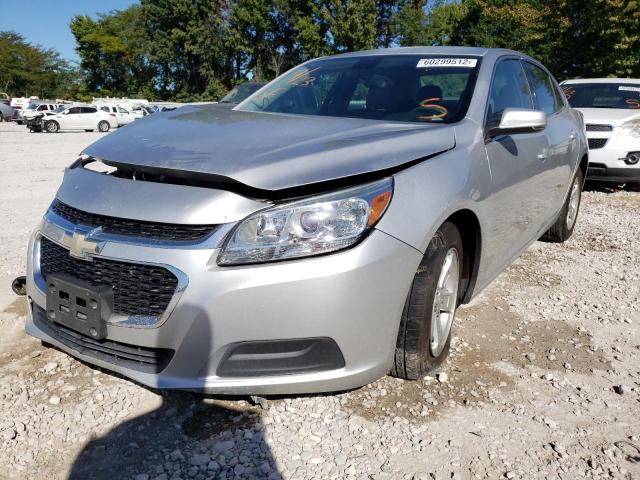 1G11C5SL7FF185498 - 2015 CHEVROLET MALIBU 1LT ვერცხლისფერი ფოტო 2
