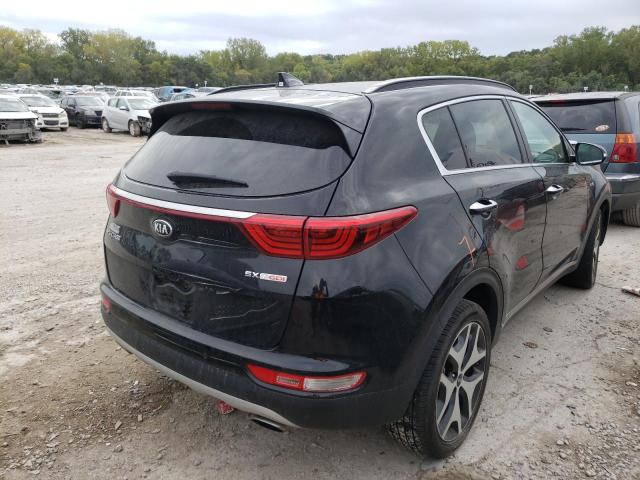 KNDPRCA66K7504877 - 2019 KIA SPORTAGE S BLACK photo 4