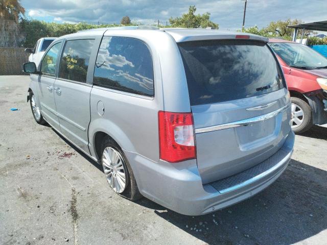 2C4RC1GG0DR758083 - 2013 CHRYSLER TOWN & COU SILVER photo 3