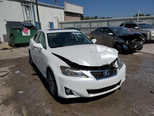 JTHBF5C26C5171844 - 2012 LEXUS IS 250 WHITE photo 1