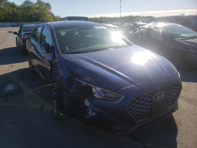 5NPE34AF6KH785704 - 2019 HYUNDAI SONATA LIM BLUE photo 1