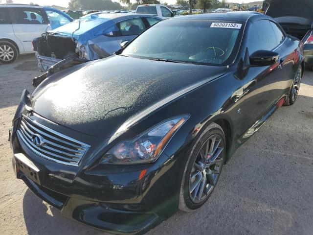 JN1CV6FE9FM811370 - 2015 INFINITI Q60 BASE BLACK photo 2