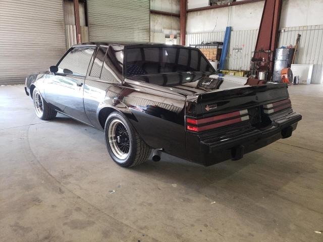 1G4GJ1173HP437339 - 1987 BUICK REGAL 黑色 照片 3