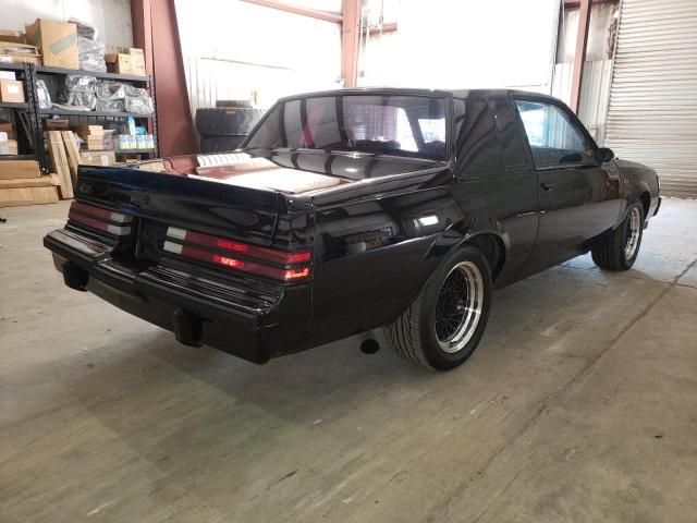 1G4GJ1173HP437339 - 1987 BUICK REGAL 黑色 照片 4