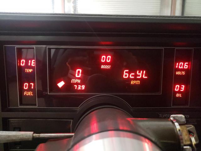 1G4GJ1173HP437339 - 1987 BUICK REGAL 黑色 照片 8