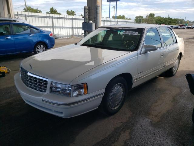 1G6KE54YXXU794048 - 1999 CADILLAC DEVILLE DE WHITE photo 2