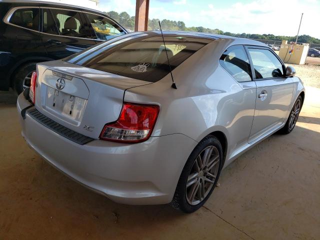 JTKJF5C72D3061887 - 2013 TOYOTA SCION TC ვერცხლისფერი ფოტო 4
