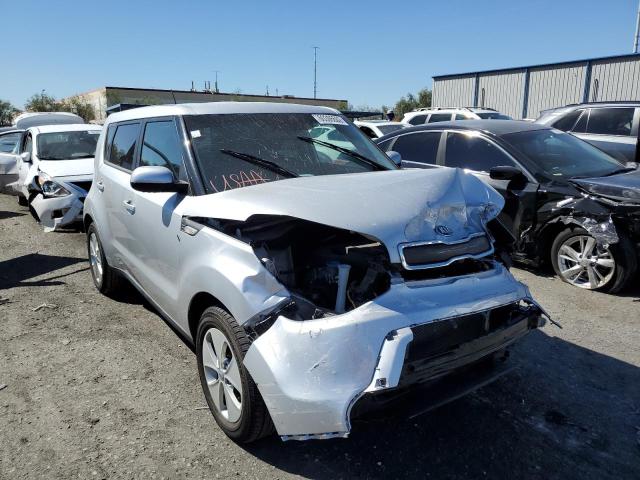 KNDJN2A24E7714889 - 2014 KIA SOUL SILVER photo 1